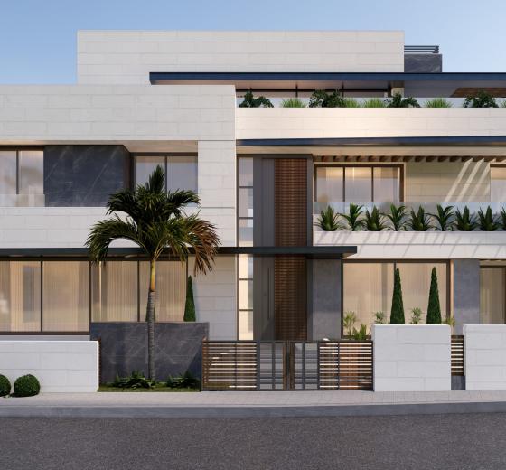 A.A MODERN VILLA DESIGN