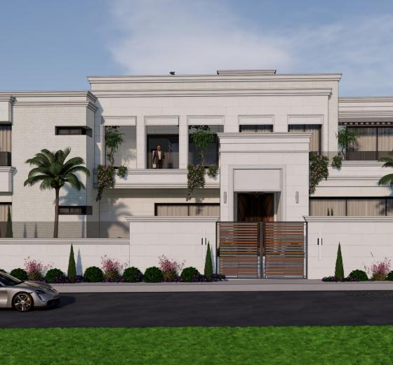 M.A NEW CLASSIC VILLA DESIGN